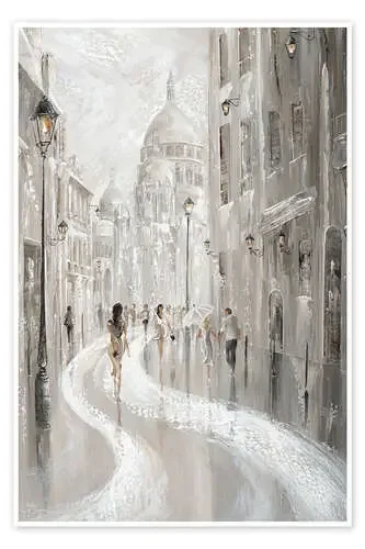 Path to the Sacré-Coeur de Isabella Karolewicz