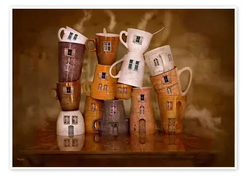 Pausa para un café en la cocina de teddynash