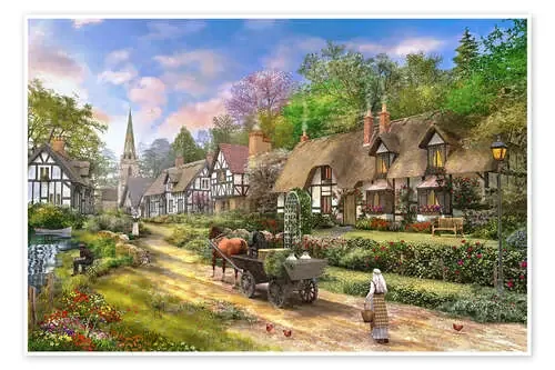 Peasent Village Life de Dominic Davison MGL Licensing