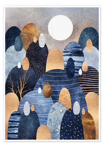 Pequeña Tierra de Guijarros – Azul de Elisabeth Fredriksson
