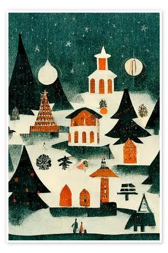 Pequeño país de las maravillas de invierno de treechild