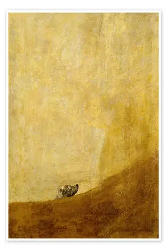 Perro semihundido de Francisco José de Goya Master Collection