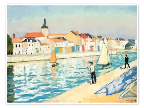 Pescadores en la Ligne de Albert Marquet Master Collection