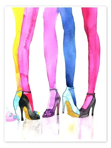 Piernas y tacones de Rongrong DeVoe