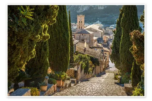 Pilgrims path in Pollenca (Mallorca) de Christian Müringer