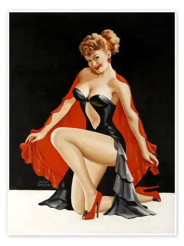 Pin up illustration de Peter Driben Master Collection