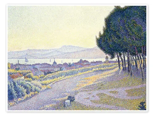 Pinar sobre Saint-Tropez de Paul Signac ARTOTHEK