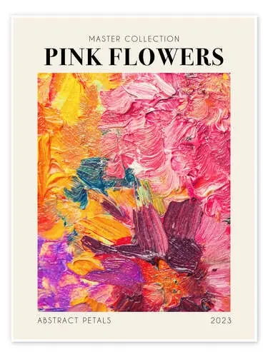 Pink Flowers, 2023 Exhibition Posters