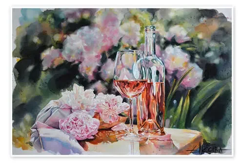 Pink peonies de EllectraArt