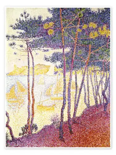 Pinos y veleros de Paul Signac ARTOTHEK