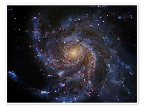 Pinwheel Galaxy (M101), Hubble image de Robert Gendler Science Photo Library
