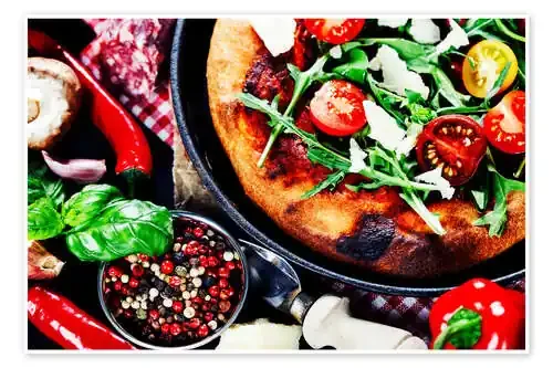 pizza and fresh italian ingredients Editors Choice