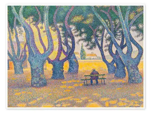 Place des Lices, St. Tropez, 1893 de Paul Signac Master Collection
