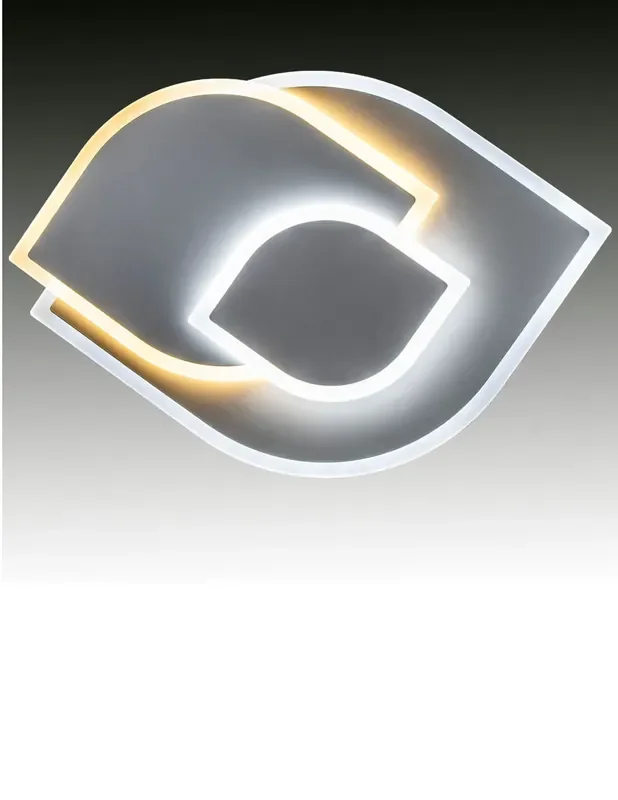 Plafón de Techo Led con Forma de Hoja.