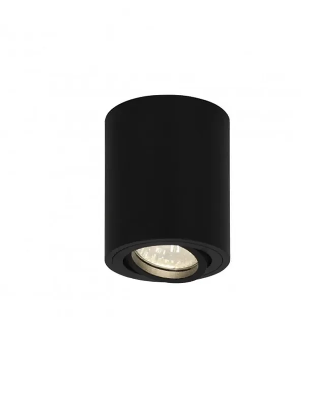 Plafón de Techo Tubo Negro