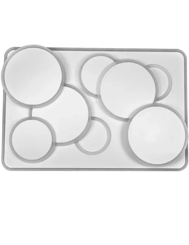 Plafón Galaxia Rectangular Led