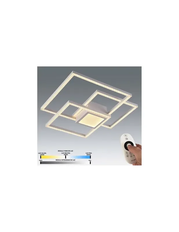 Plafón Led con Mando a Distancia y Dimmer