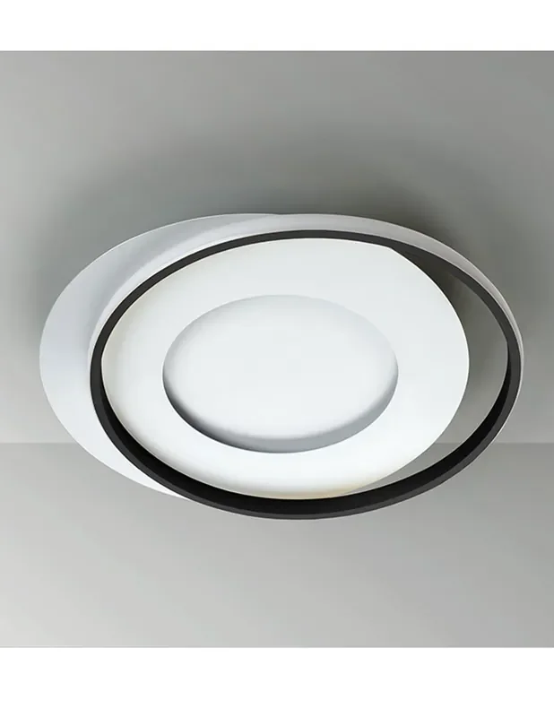 Plafón Limbos Schuller Blanco/Negro