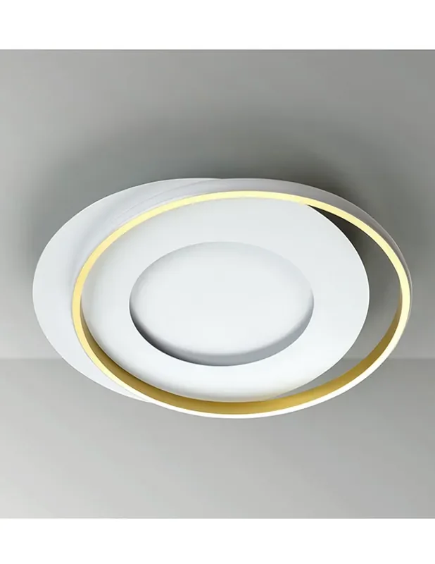 Plafón Limbos Schuller Blanco/Oro