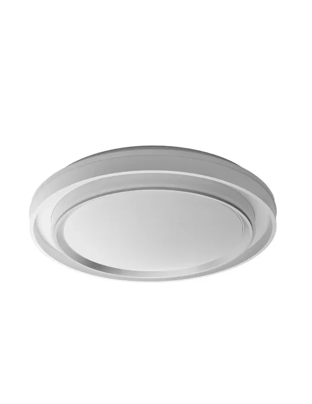 Plafón Meyer Led 60W Blanco Plata