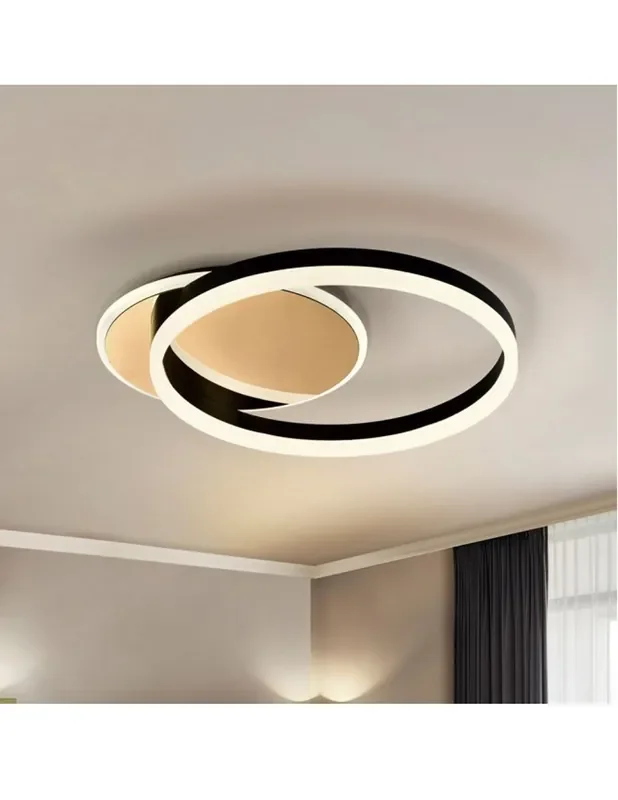 Plafón Schuller Oriel Oro/Negro