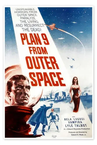 Plan 9 del espacio exterior (inglés) Everett Collection