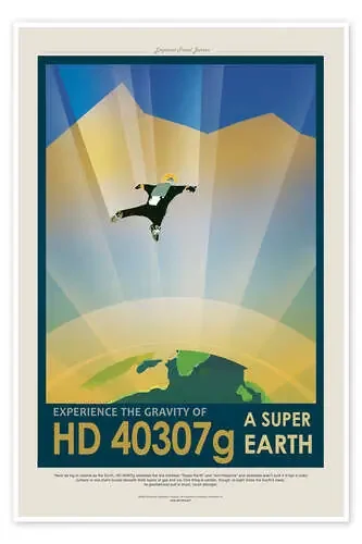 Planeta HD 40307 g de NASA Editors Choice