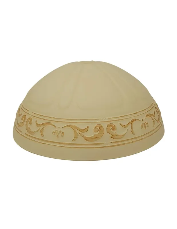 Plato de 30 Beige Decorado