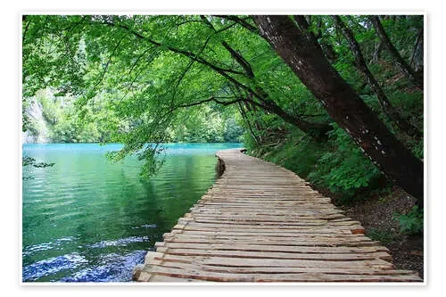 Plitvice Lakes National Park Boardwalk de Renate Knapp