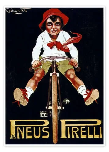 Pneus Pirelli de Vintage Advertising Collection