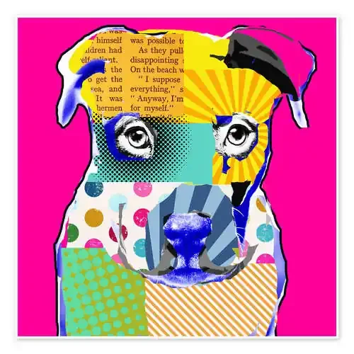 Pop Art Bulldogge de GreenNest