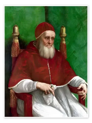 Pope Julius II de Raffael Master Collection