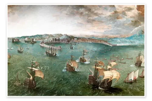 Port of Naples de Pieter Brueghel d.Ä. Master Collection