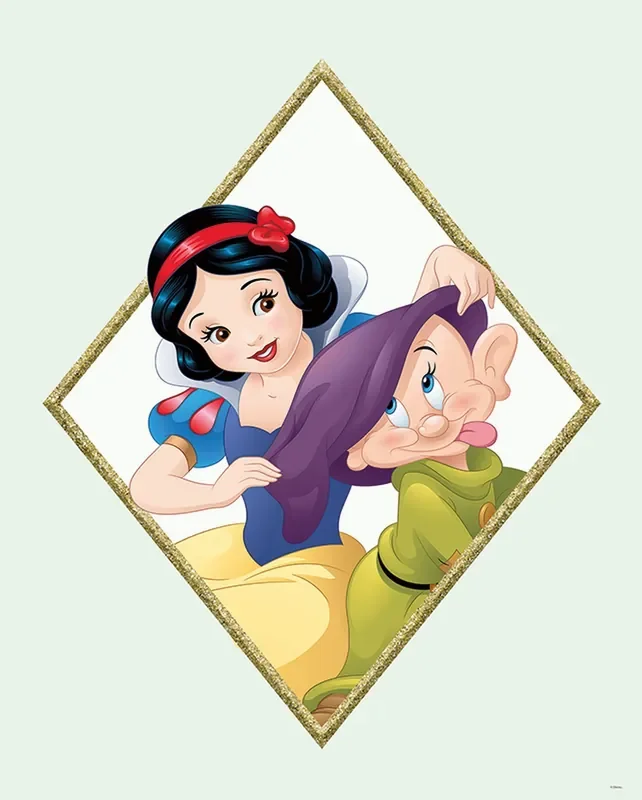 póster decorativo Blancanieves multi color de Disney – 610171