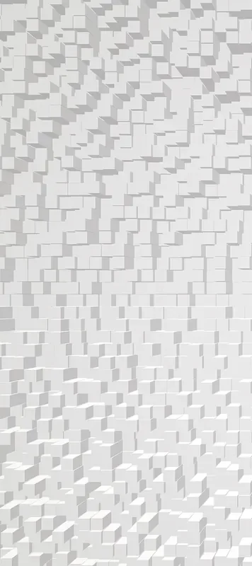 póster decorativo diseño 3D blanco de Sanders & Sanders – 600834