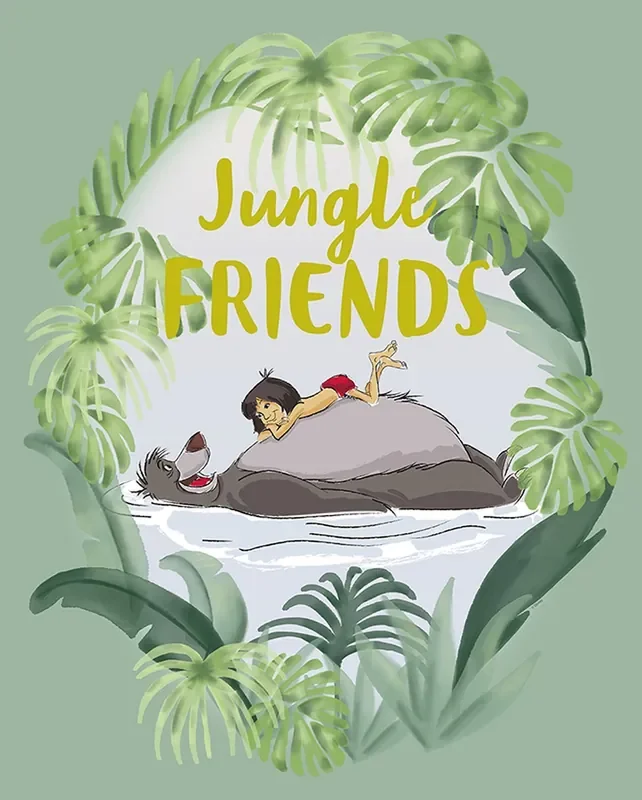 póster decorativo libro de la selva verde de Disney – 612709