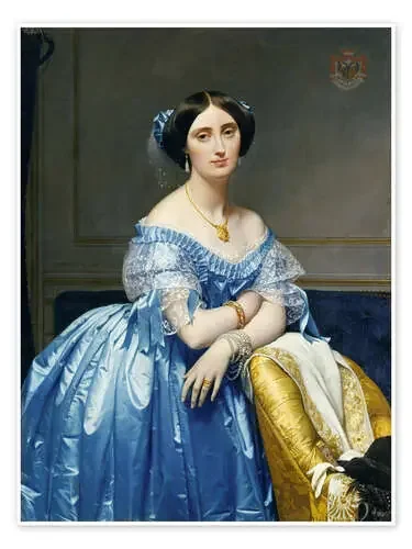 Princesa de broglie de Jean-Auguste-Dominique Ingres Master Collection