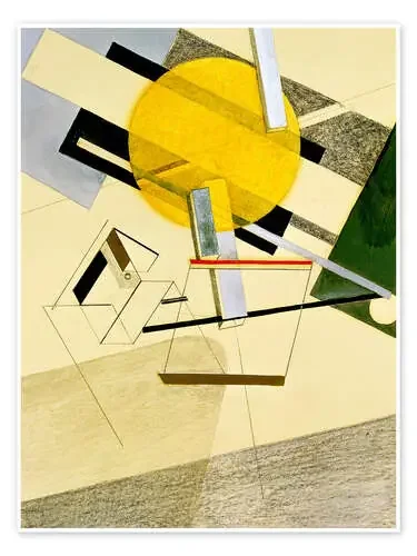 Proun 7 A de El Lissitzky ARTOTHEK