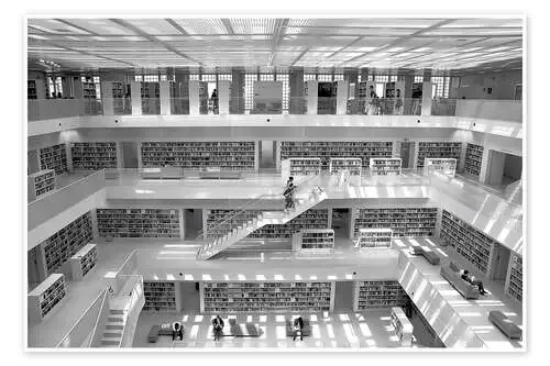 Public Library Stuttgart de Patrick Lohmüller