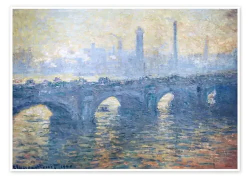 Puente de Waterloo de Claude Monet Master Collection
