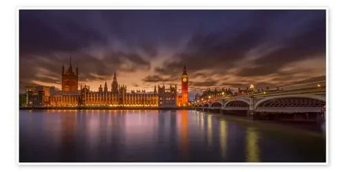 Puesta de sol en londres de Elena Papadopolis