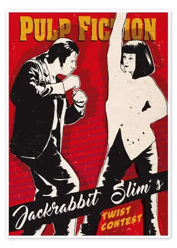 Pulp fiction, concurso de twist de 2ToastDesign