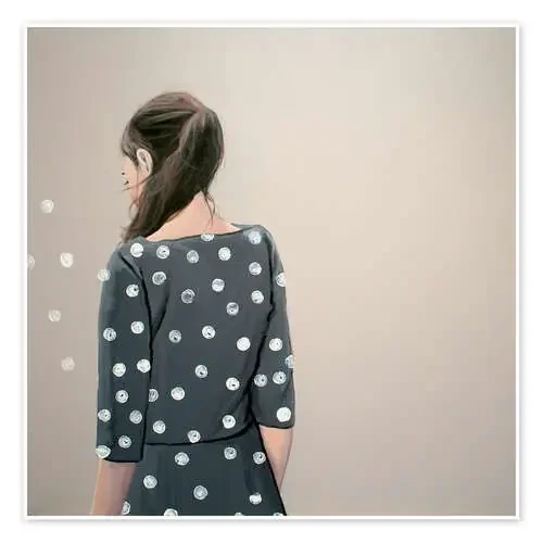 Puntos blancos de Karoline Kroiss