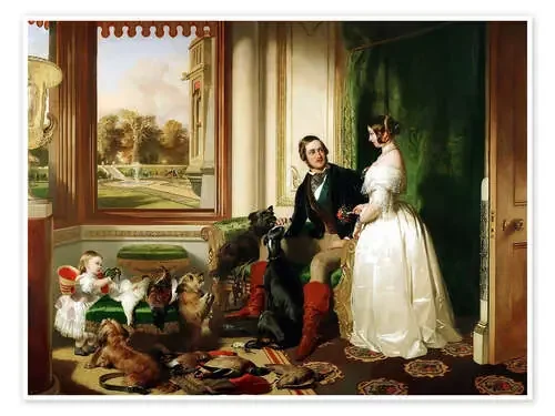 Queen Victoria and Prince Albert de Franz Xaver Winterhalter Master Collection