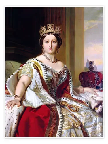 Queen Victoria de Franz Xaver Winterhalter Bridgeman Images