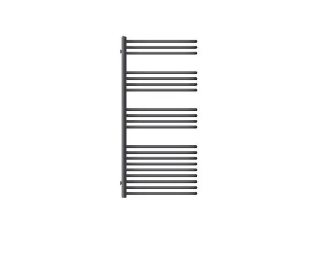 Radiador diseño partition de pared plano antracita para baño 500x1200mm | Brico Depôt Sconto