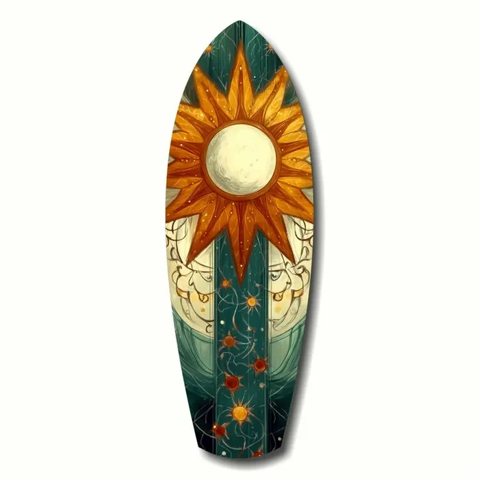 Radiant Horizon Glass Wall Art – 12 » X 35 «