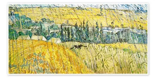 Rain – Auvers de Vincent van Gogh akg-images