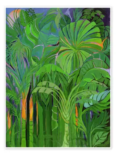 Rain Forest, Malaysia de Laila Shawa Bridgeman Images