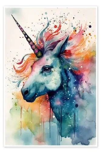 Rainbow Unicorn de Michael artefacti